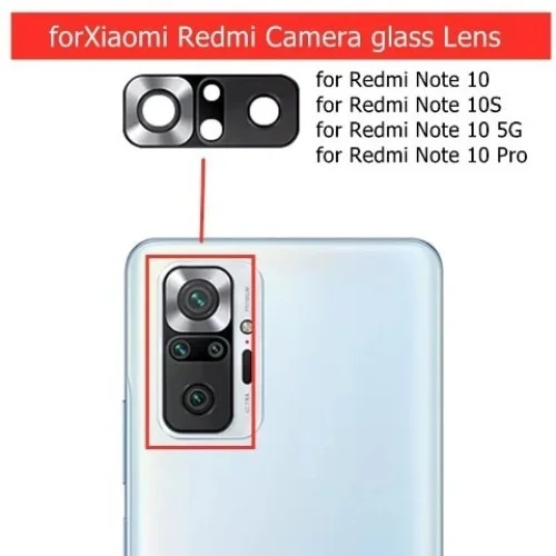 Xiaomi For Xiaomi Redmi Note 10 Back Camera Lens Glass Replacement (Real Glass NOT Plastic)