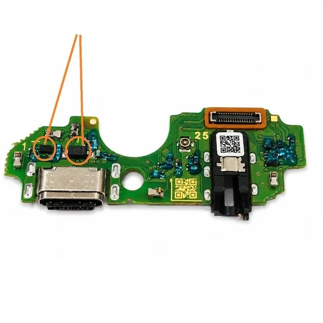 Itel For Itel A70 Charging USB Port Mic Flex Sub Board Witc IC