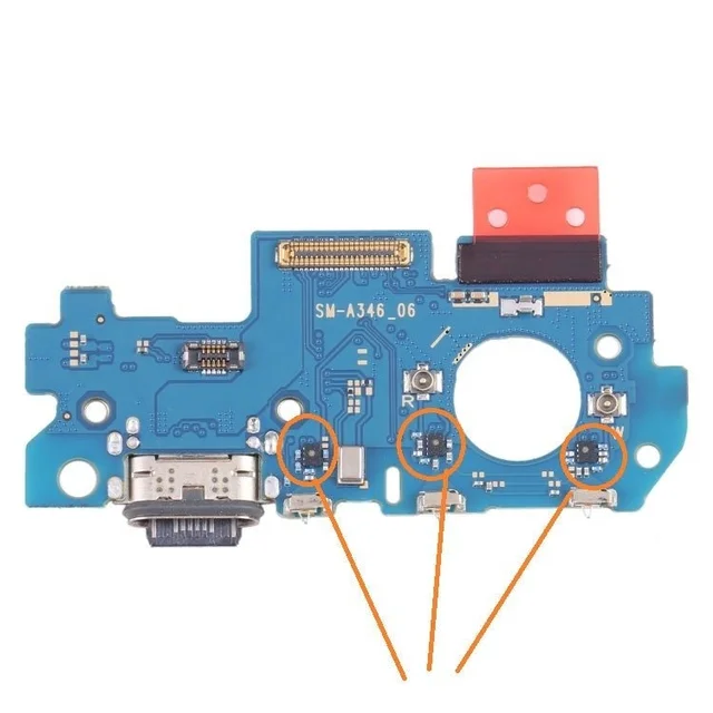 For Samsung Galaxy A34 5G A346 Charging USB C Type Port Mic Flex Sub Board