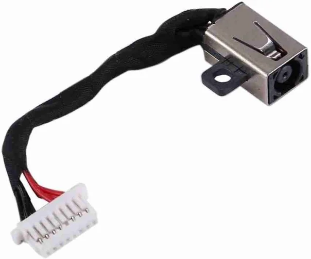 Dell For Dell Inspiron 15-5568 7569 7579 13-5368 5378 7368 7378 3390 Laptop Charging Port Power Plug In DC Jack Flex Cable Harness
