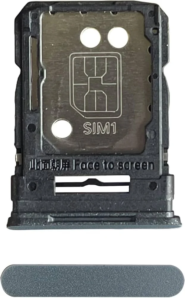 Oppo For Oppo Reno 8T OEM SIM Card + SIM Card + SD Memroy Tray Outer Holder (Silver Gray)