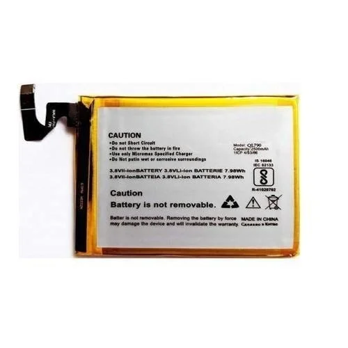 Micromax For Micromax YU Yunique YU4711 Battery New FULL CELL Rechargeable Battery