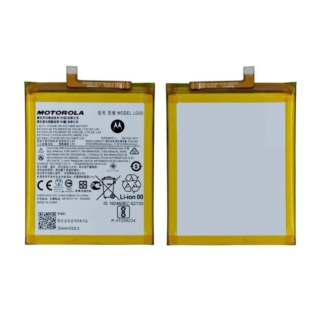 Motorola For Motorola Moto One Fusion Plus OEM LG50 Battery Full Cell 5000mAh Replacement Battary