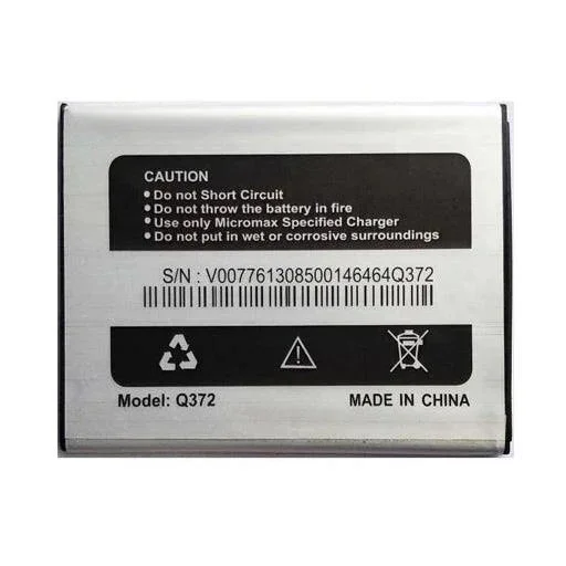 Micromax For Micromax Unite 3 Q372 Battery New FULL CELL Rechargeable Battery