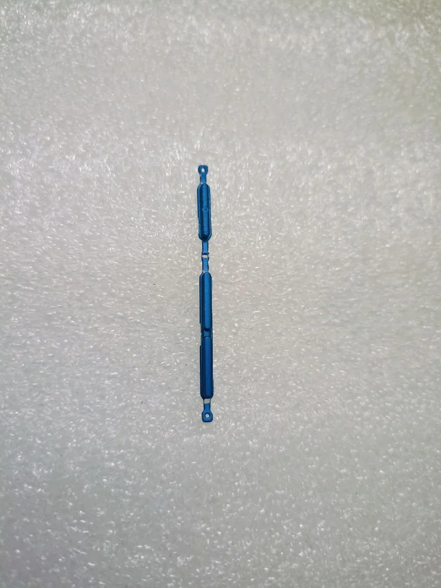 Tecno For Tecno Pop 5 LTE External Power and Volume Button Side Button Out Rubber Keys : Blue