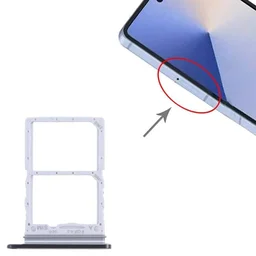 Samsung For Samsung Galaxy Z Flip7 SM-F751 Sim Card Reader Sim Outer Holder Tray - Black