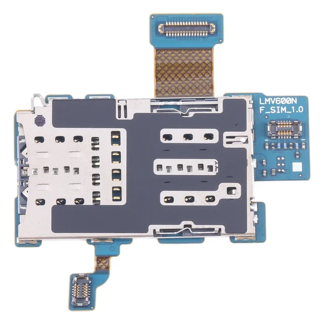 LG For LG V60 ThinQ 5G LM-V600 OEM SIM Card Reader Board Flex Cable Module