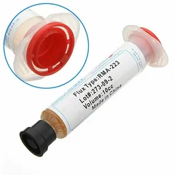 iSparehub RMA-223 Solder Flux Paste, 10CC Injection Syringe Tube PGA BGA SMD - 1 Pcs