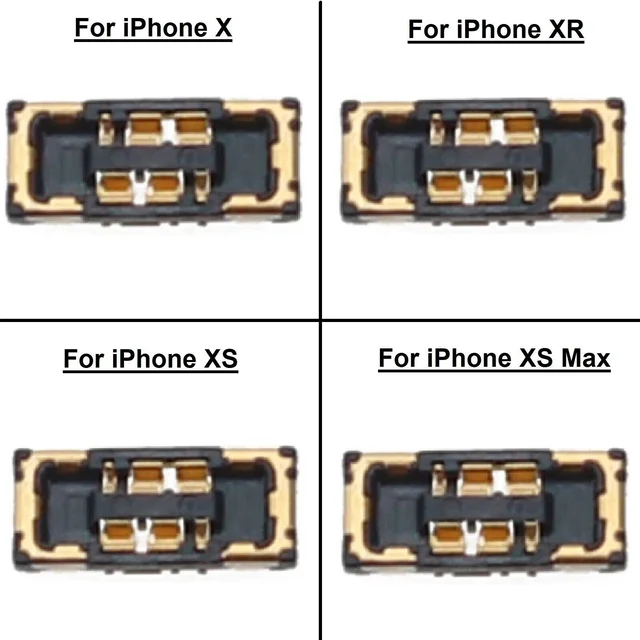 Apple For iPhone X XR XS XS Max Battery FPC Connector Terminal Replacement Unit
