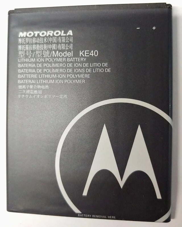 Motorola For Motorola Moto E6 XT2005 KE40 Battery (3000mAh) OEM New Replacement Battery