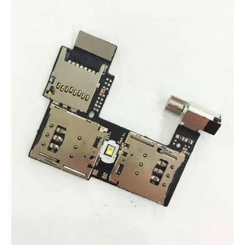 Motorola For Motorola MOTO G2 G 2 2nd Gen XT1063 Sim Card Reader SD Slot Tray Holder Flex