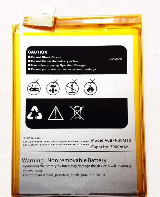 Micromax For Micromax Canvas 2 Q4310 ACBPN30M10 Battery New FULL CELL Rechargeable Battery