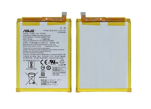 Asus For Asus Zenfone Max ZC550KL Z010D Battery C11P1508 5000mAh OEM Battery FULL CELL Battery