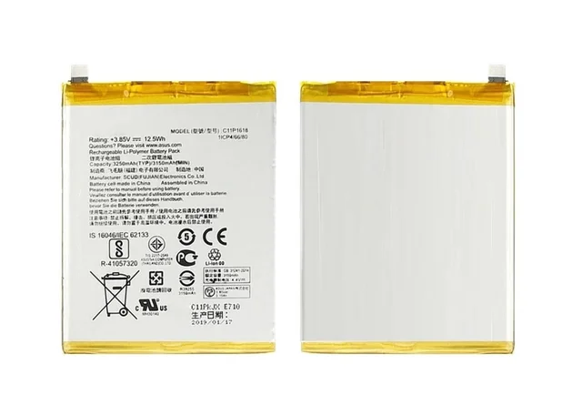 Asus For Asus Zenfone 4 Z01KD ZE554KL ZC600KL X017DA, C11P1618 OEM Battery FULL CELL Battery