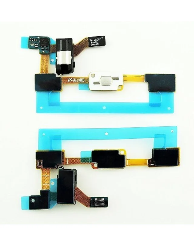 Samsung For Samsung Galaxy J5 J500 Home Key Sensor Touch + Audio Jack Headphone Flex