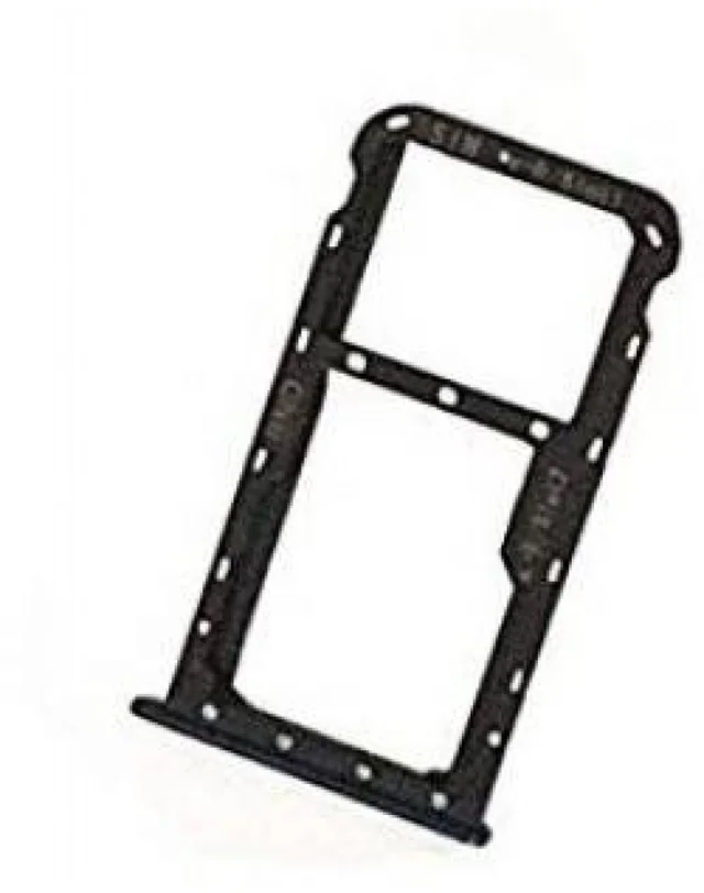 Huawei For Honor 9i Sim Card Tray Holder Memory SD Slot Outer (Black)