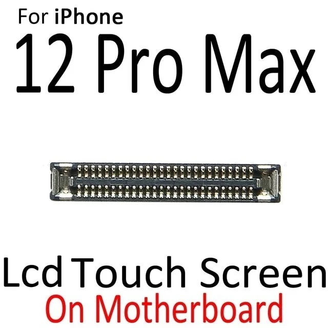 Apple For iPhone 12 Pro Max LCD Display FPC Connector On Motherboard