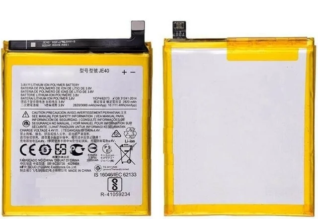 Motorola For Motorola Moto G7 / G7 Play, Moto One, JE40 Battery (3000mAh)