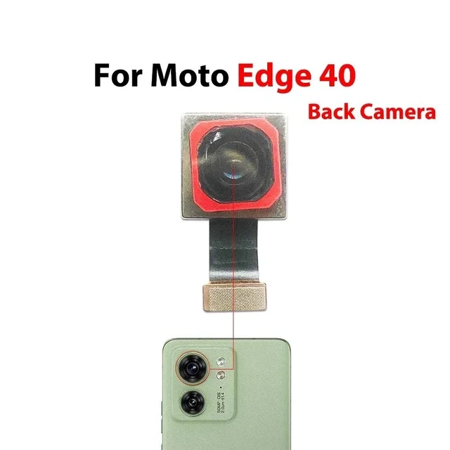 Motorola For Motorola Moto Edge 40 Main Back 50MP Rear Facing Camera Flex Module Replacement