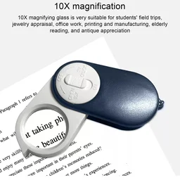 Mini Lens Glass For Jewelry Appraisal, office work, Students ,printing manufacturing, elderly reading, antique appreciation
