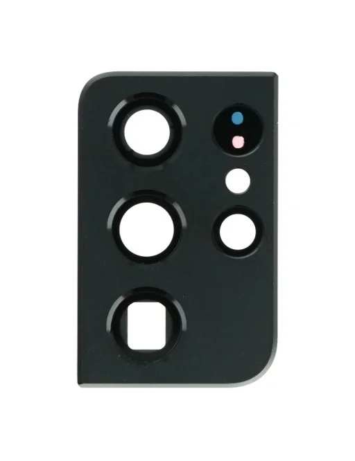 Samsung For Samsung Galaxy S21 Ultra 5G Rear Camera Lens With Metal Frame Black