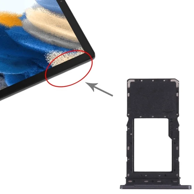 Samsung Micro SD Card Tray for Samsung Galaxy Tab A8 10.5(2021) SM-X200/X205 - Silver