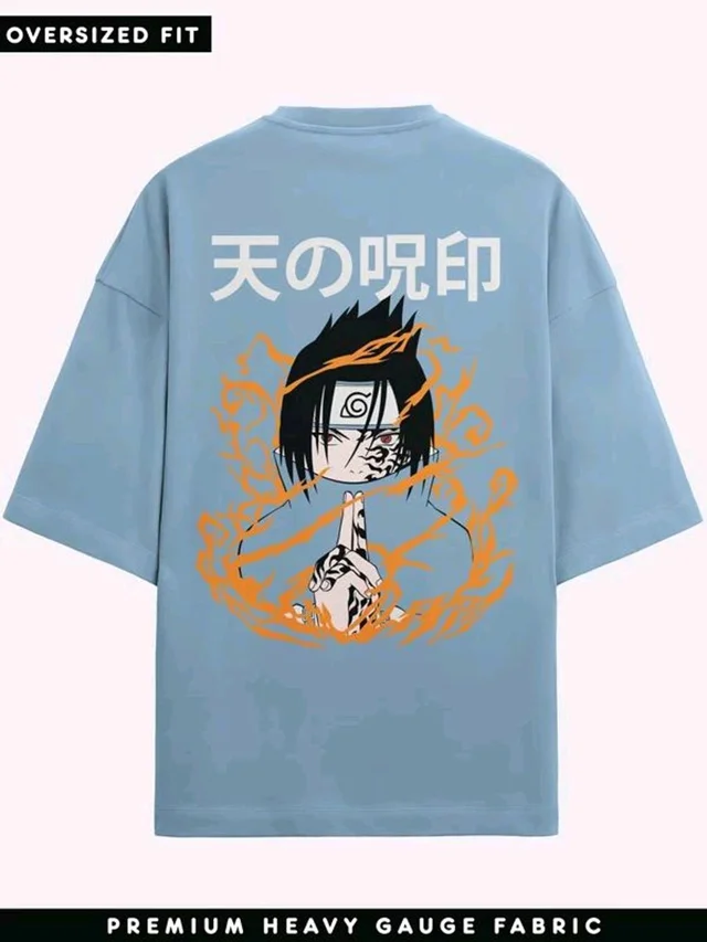 Stylish New Men's Oversized Anime T Shirt 