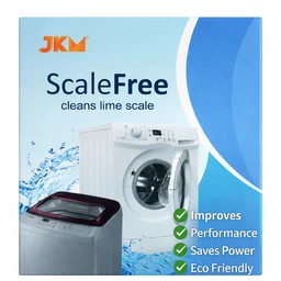 JKM Scaleout Cleans lime scale Washing Machine & Dishwasher Powder | Removes Limescale | Improves Performance & Saves Power | Suitable for Front & Top Load Machines