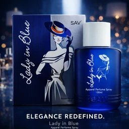 SAV Lady in Blue – Apparel Perfume Spray 100ML