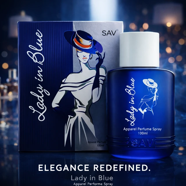 SAV Lady in Blue – Apparel Perfume Spray 100ML