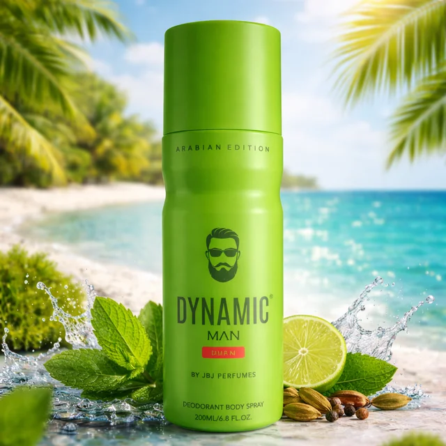 JBJ Dynamic Man DUBAI Deodorant Body Spray 200ML