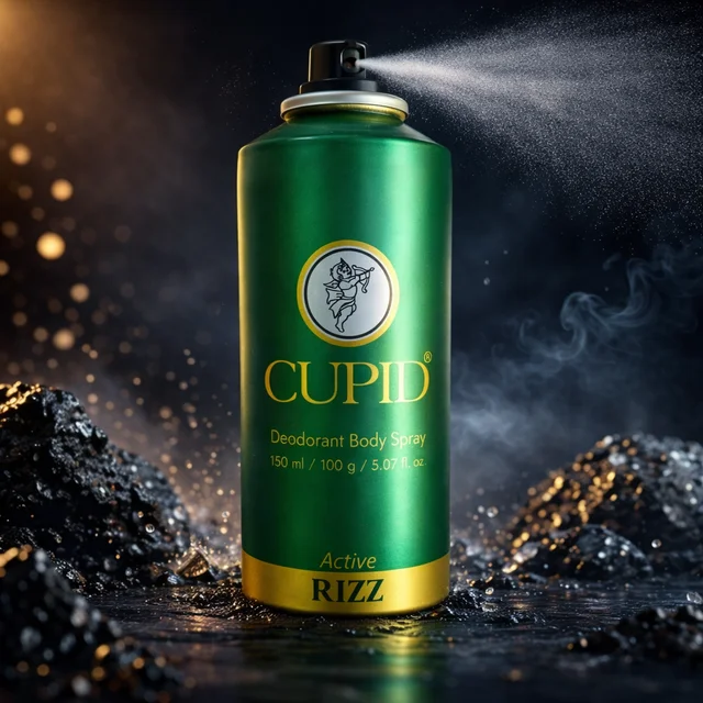 CUPID Active RIZZ Deodorant Body Spray (150 ml)