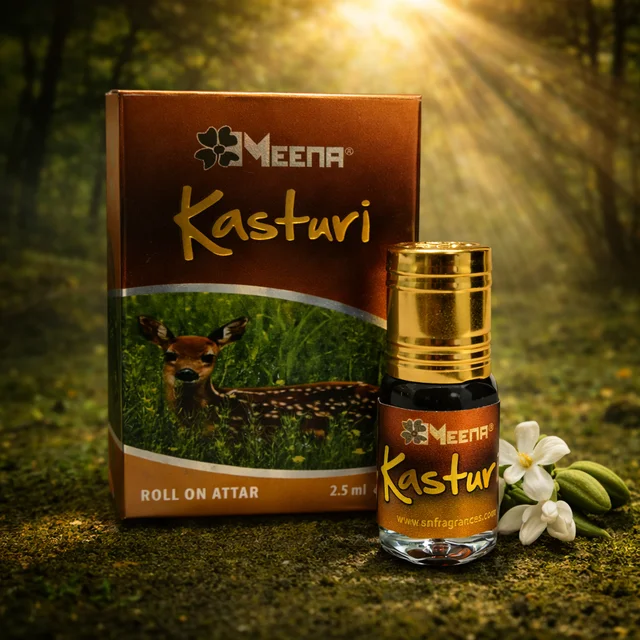 MEENA Kasturi Roll on Attar2.5ml