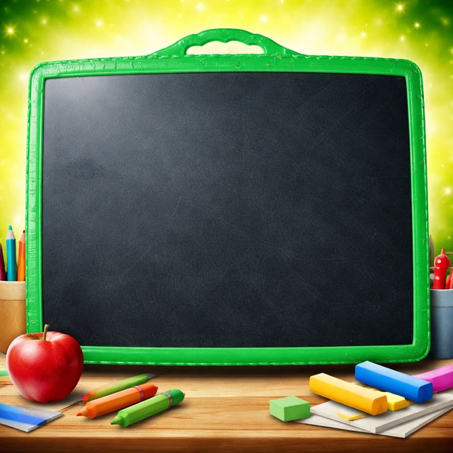 Kids Writing Slate Board (Reusable Learning Board)