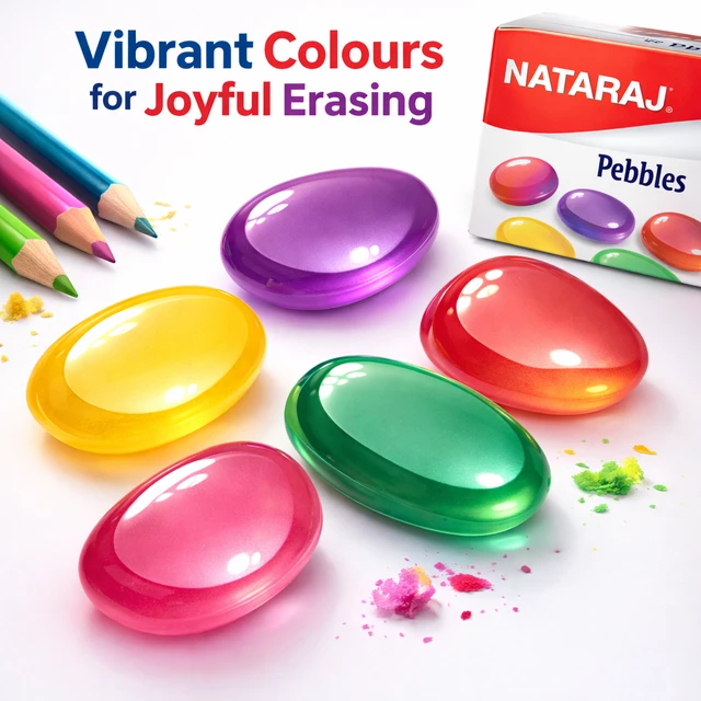 Nataraj Pebbles Erasers