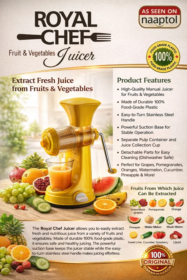 Royal Chef Fruit & Vegetable Juicer