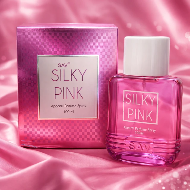 SAV Silky Pink Apparel Perfume Spray 100 ml