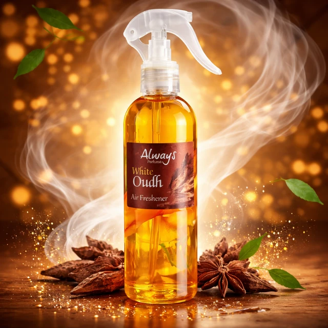 Always White Oudh Air Freshener Spray Natural Fragrance 250 ml