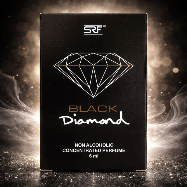 SRF Black Diamond Attar (Non-Alcoholic Perfume) 6ML
