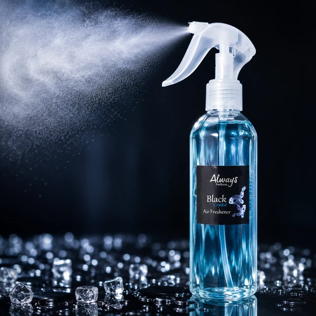 Always Black Crystal Air Freshener Spray Natural Fragrance 250 ml