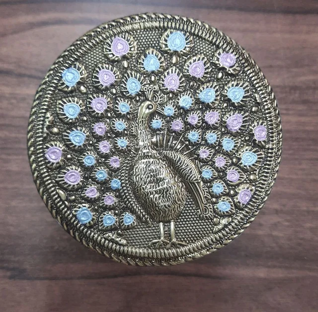 Meenakari Stainless Steel Box