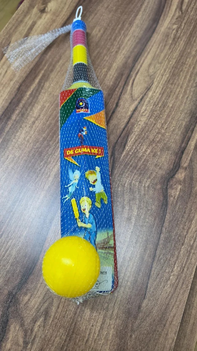 Galaxy toys cricket set No. 1 Assorted colour and design