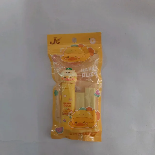 2pcs Push And Pull Eraser
