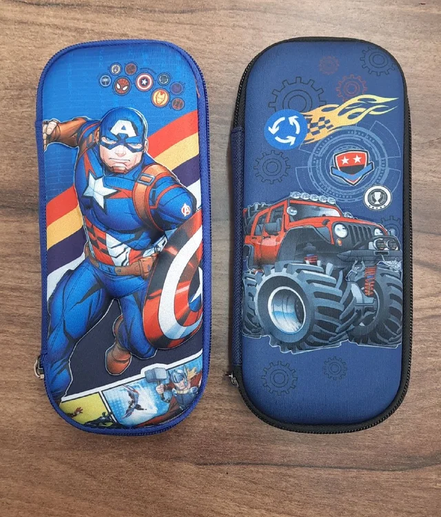 Pencil Case Piece-1(Random Colours & Designs)