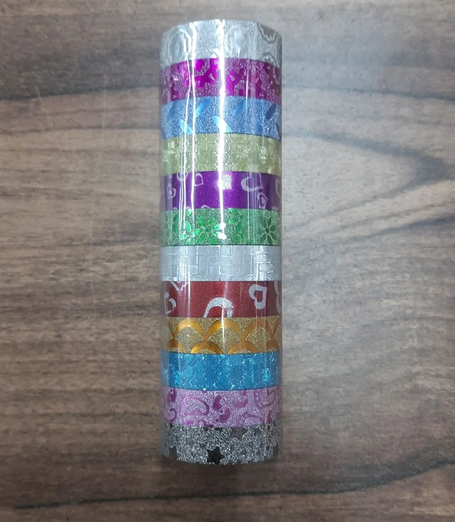 Glitter Tape ( random Colours & Designs)