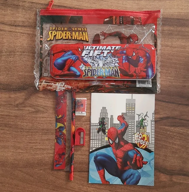 Spider Man Stationary Set