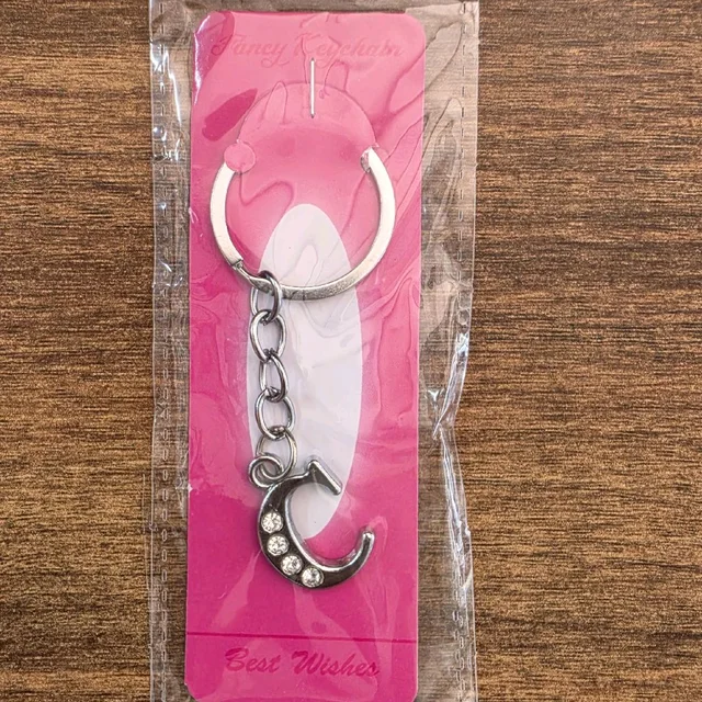 Keychain Capital Letter C