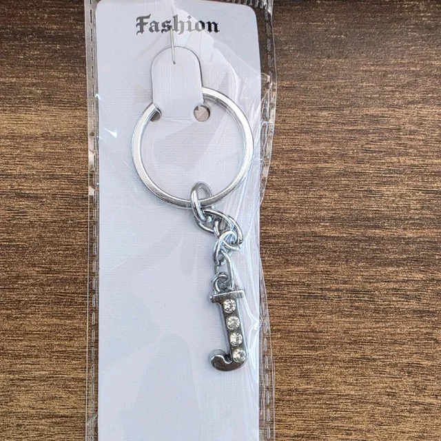 Keychain Capital Letter J