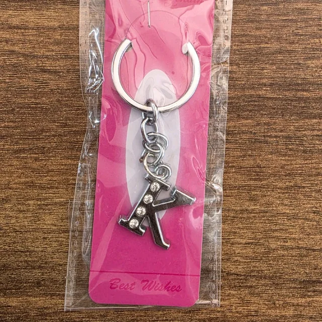 Keychain Capital Letter K