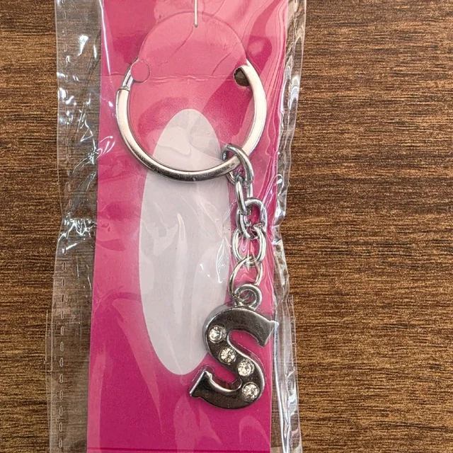 Keychain Capital Letter S